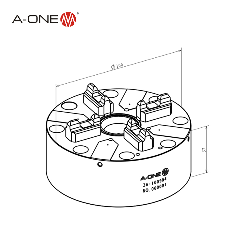 Rapid-action chuck100 automatic 3A-100904