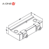 Dovetail slotted holder U50 3A-110065