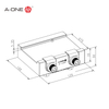  U75 Dovetail holder with G plat 3A-110095
