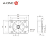 Single zero-point positioning chuck 3A-110105