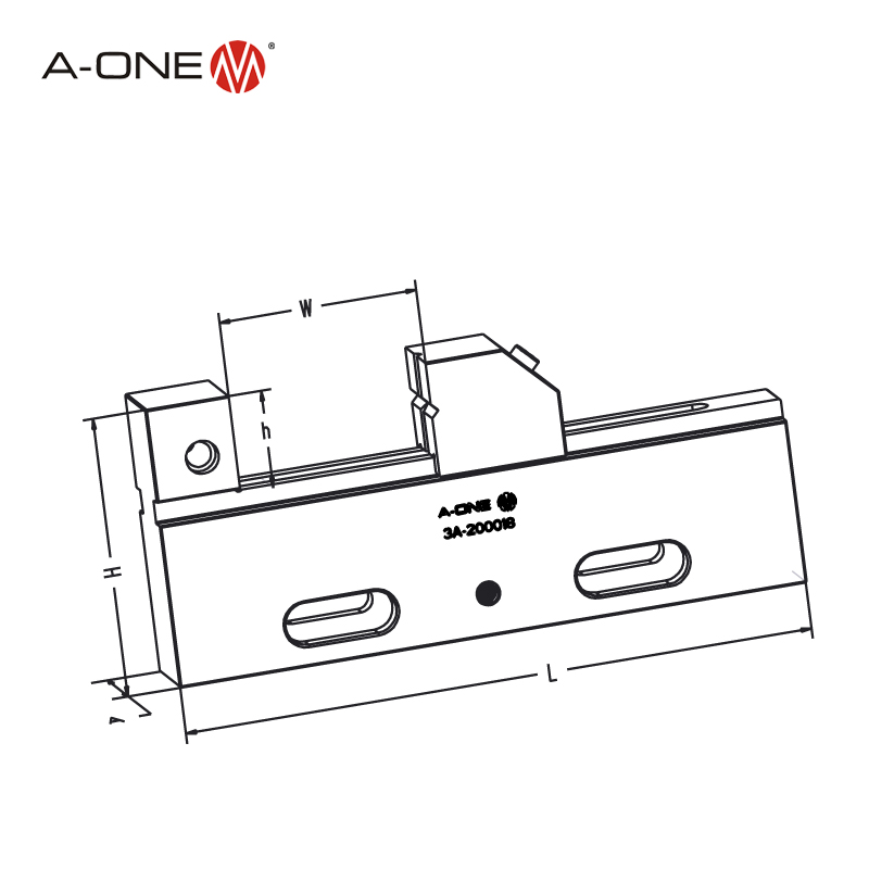 Stainless steel vise 3A-200016/3A-200017/3A-200018/3A-200019