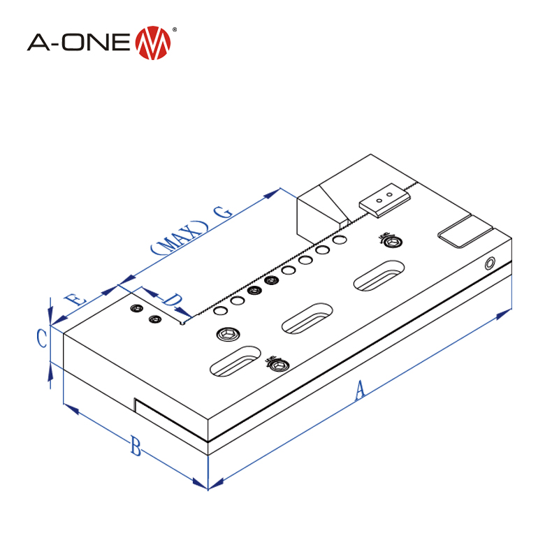 Fine adjusting vise 3A-210015