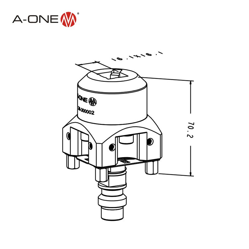 Square 15*15 electrode holder 3A-300002