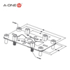 50*90mm centering plate 3A-400079