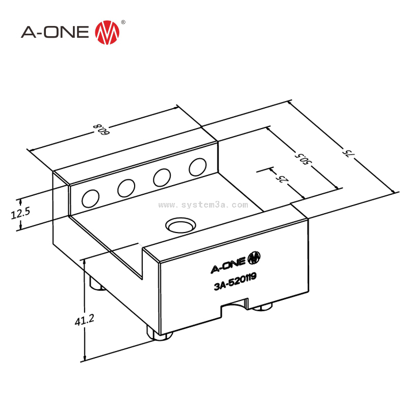 Steel Holder U50 3A-520119