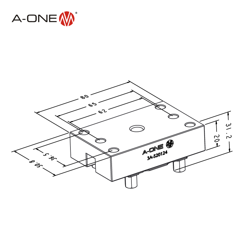 Steel holder 3A-520124