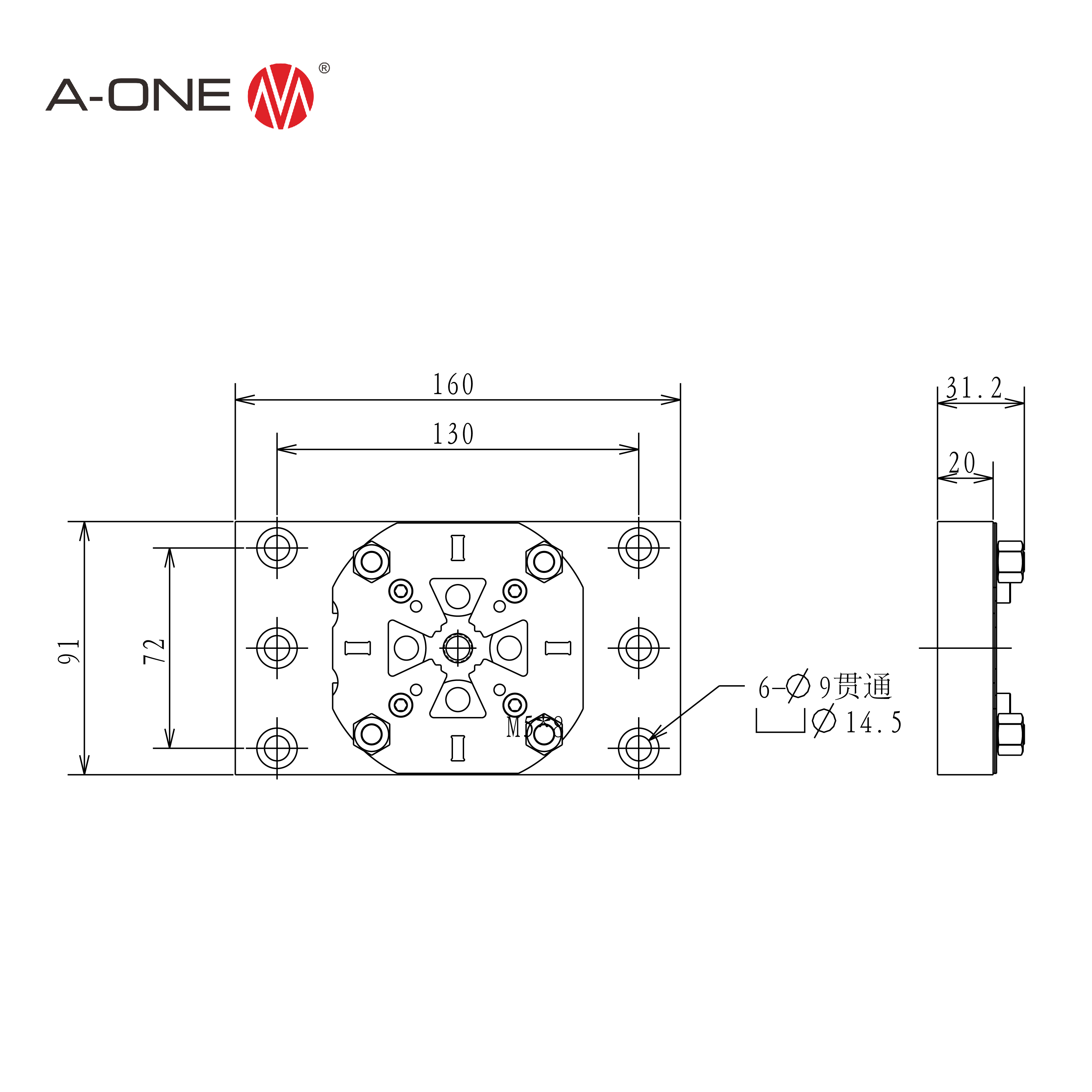 Steel flat holder 3A-520131