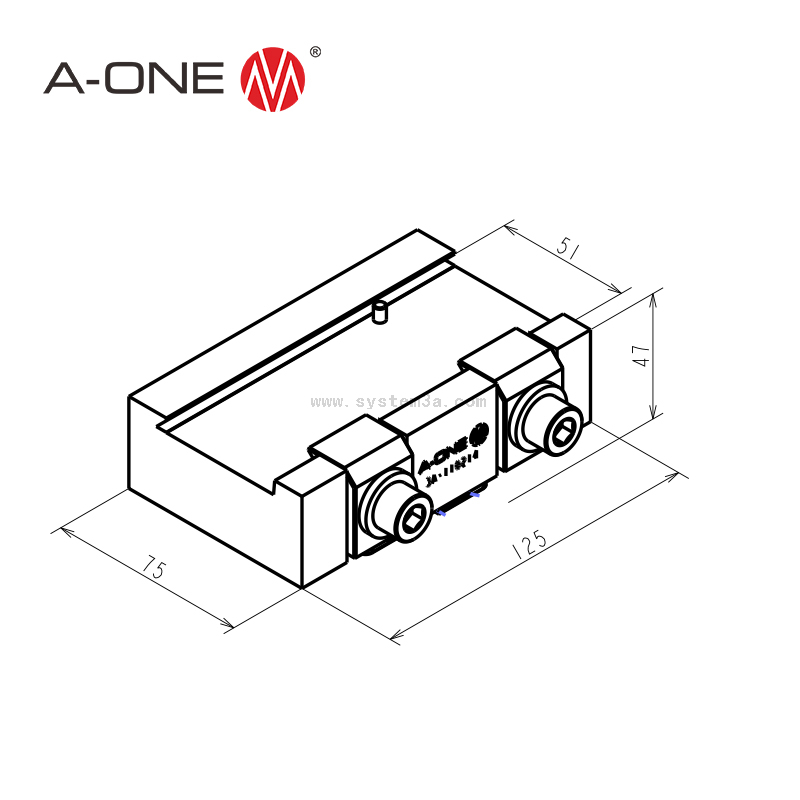 Dovetail collet R75 3A-110214