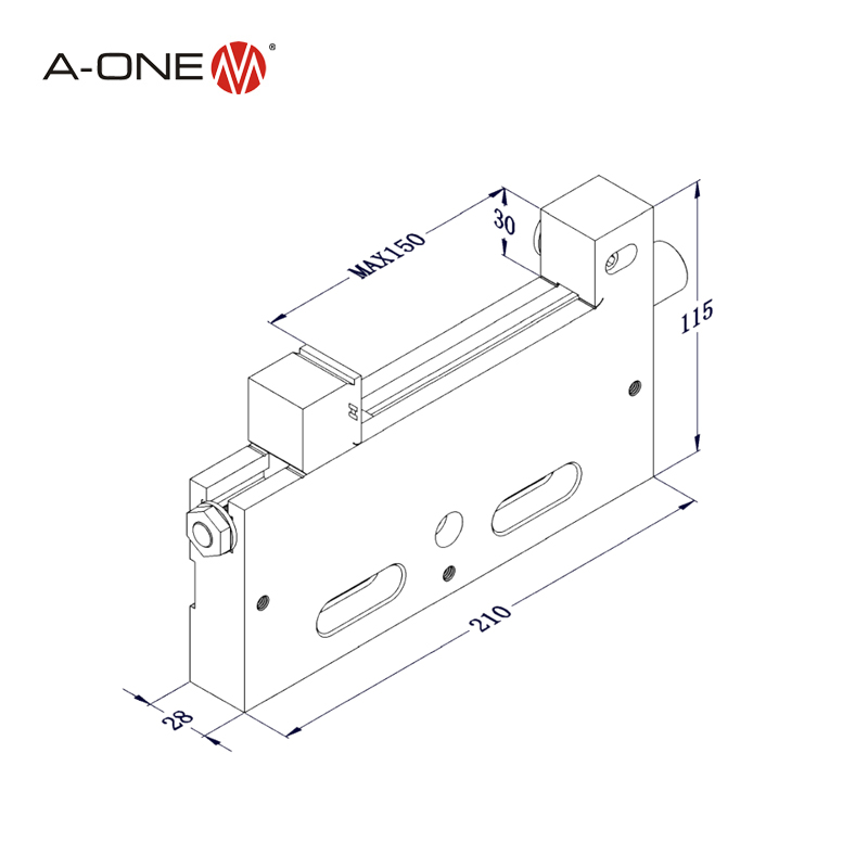 Precision wire cut vise 3A-210012