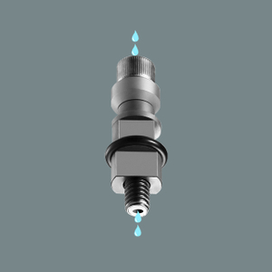 Spigot F/A EDM M10*45 für Spülen 3A-400038 RUSHE