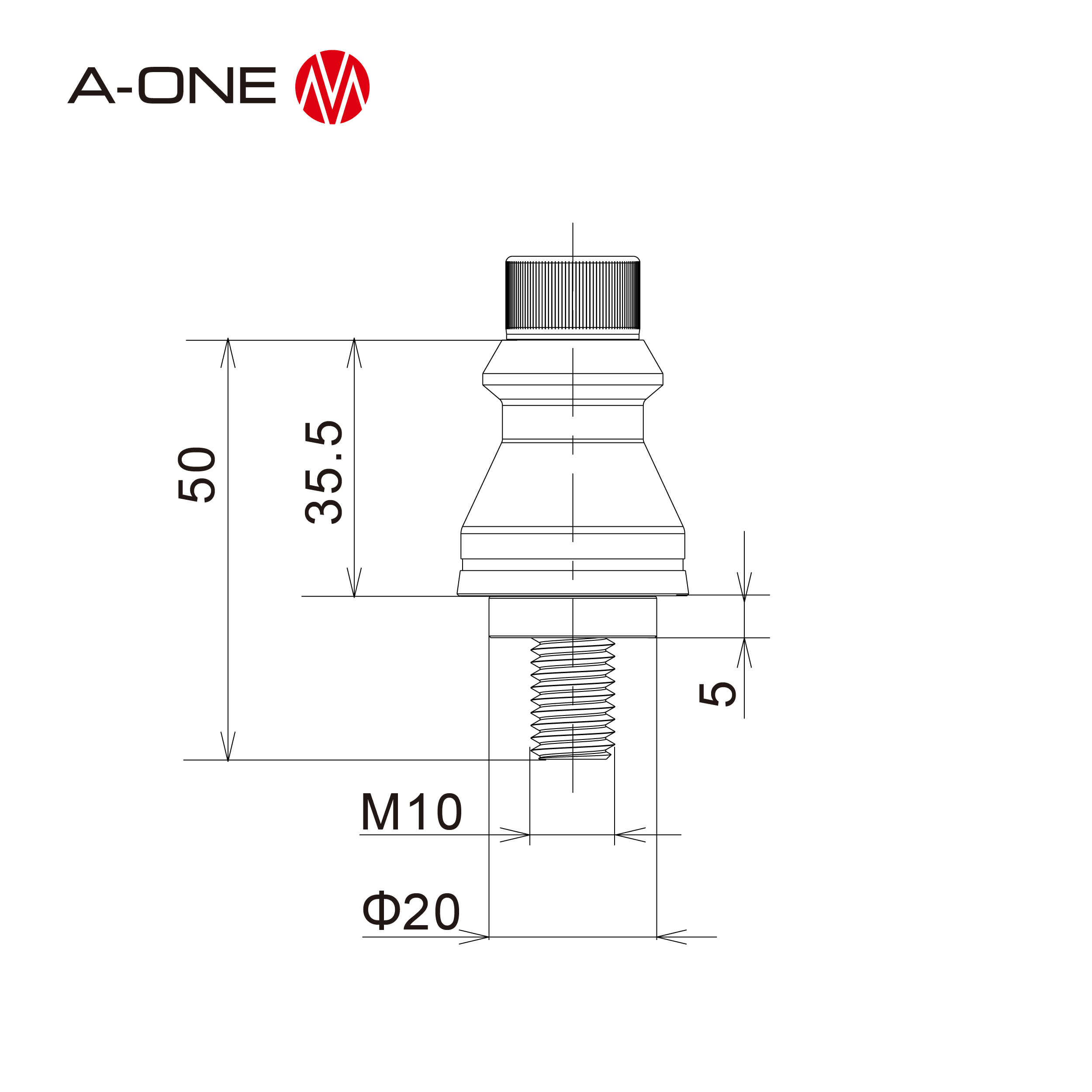 Chucking spigot 3A-400102